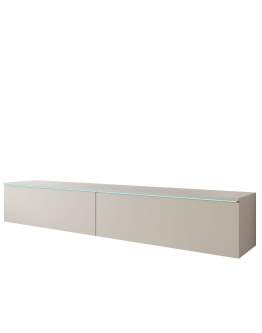 Szafka pod telewizor kaszmirowa LED Lowboard 180 (LOWD180K)