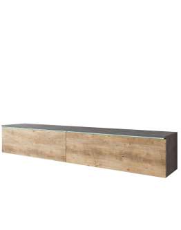 Szafka pod telewizor LED matera/kasztan Lowboard D180 (LOWD180TX)