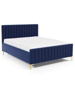 Tapicerowane łóżko do sypialni 25 slim na nóżkach 140x200, 160x200, 180x200