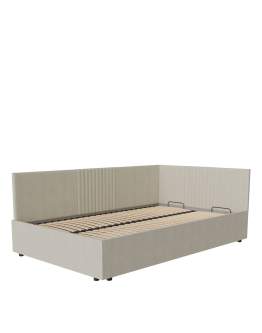 Łóżko narożne tapczan z pojemnikiem 120x200 cm Lena