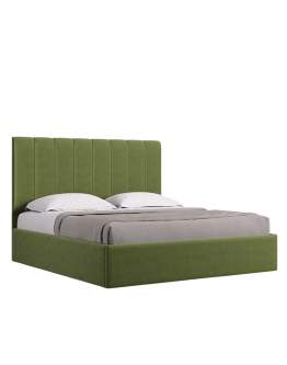 Pat cu tăblie decorativă și cu spațiu de depozitare Diana (140/160/180x200 cm)