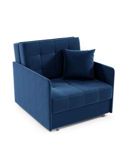 Mały fotel rozkładany amerykanka pikowana Sally I typ 169 - 90 cm