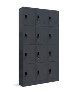 Dulap Martin antracit (90x185 cm)