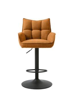Barová stolička Marilla, otočná, s nastaviteľnou výškou – škoricová (54840002)