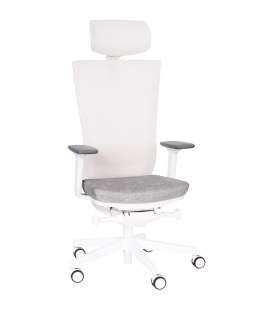 Fotel biurowy Marti WS HD - biała siatka