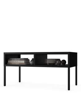 Metalowy stolik ława loft czarny Matteo (1789)