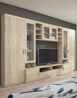 Meblościanka Paris SO01 Dąb Sonoma