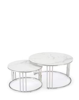 Set de măsuțe de cafea rotunde Mercury 2