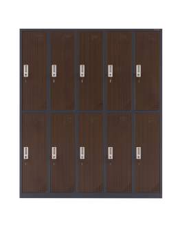 Dulap de vestiar Oxford Dark Walnut