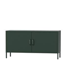 Szafka RTV na nóżkach ROSA modern: butelkowa zieleń (1560)