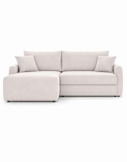 Mały narożnik Lewy 200 cm Mirabella z funkcją spania Tkanina Milton New 03 (3072) - OUTLET