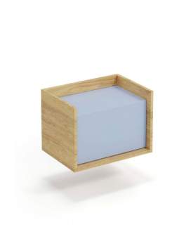 Mobius szafka niska 1D Błękitny horyzont (1666) - Outlet