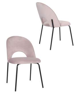 Krzesło do jadalni Molly Black beż