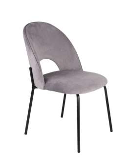 Krzesło Molly Black szare (805 ABCD) - OUTLET