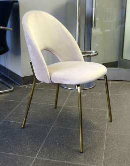 Krzesło Molly Gold beż (3458) - OUTLET