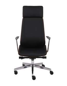 Fotel Moon Wood HD AL1 Tkanina Valencia VL01 Drewno 7. Ciemny orzech (3287A) - OUTLET