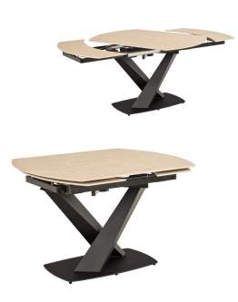 Stół rozkładany Morella, nowoczesny design, blat ceramiczny (25178)