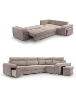 Canapea de colț extensibilă Alvares