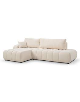 Stylowy narożnik do salonu z funkcją spania Baloo 276 cm