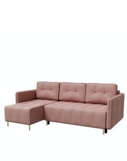 Narożnik rozkładany Dello złote nóżki