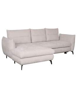 Nowoczesny narożnik z funkcją spania Gomez - Glory 2 Jasny Beż, Lewy - Express 24h