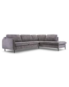 Elegantní rohová sedací souprava na vysokých nožkách Lara 285x224 cm