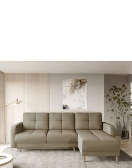 Rohová rozkladacia sedacia súprava Roxi