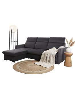 Canapea extensibilă Venus, gri închis