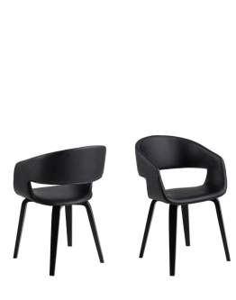 Krzesło z podłokietnikami, tapicerowane Nova (02204)