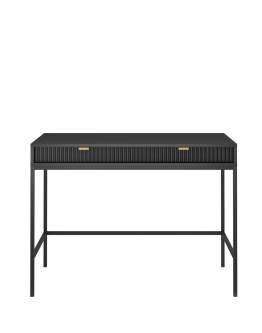 Toaletka Nova czarna (T104), konsola do przedpokoju, black/black