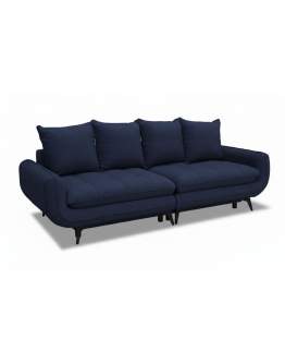 Nowoczesna kanapa Wave 238 cm – z funkcją spania i pojemnikiem na pościel