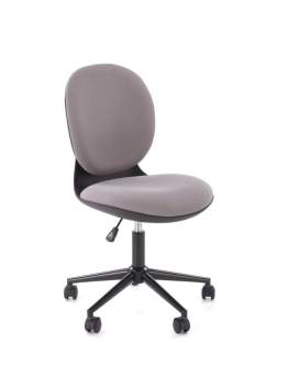 Fotel obrotowy dla dzieci Orion 2, czarny/popiel