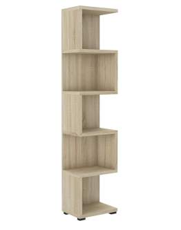 Otwarty Regał na książki More 01 Dąb Sonoma 184x42 cm