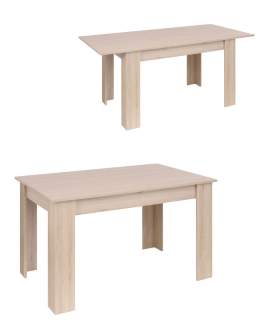 Rozkladací jedálenský stôl Palermo, dub prírodný