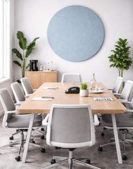 Panel wygłuszający ścienny Silence Round 100×100 cm