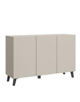 Kaszmirowa klasyczna komoda 120 cm na nóżkach Phuket SB120 (PHUS120K)