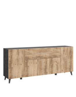 Komoda 180 cm Phuket matera/kasztan laminat (PHUS180TX)