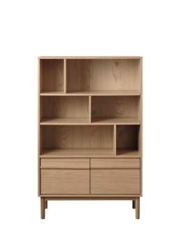 Bibliotecă Ponza, stejar natural