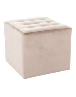 Taburet Lori Velvet, bej