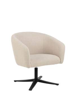 Fotel do salonu, obrotowy Ramsey (01836), beżowy