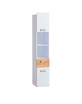 Regał z szufladą i półkami Lorento L3