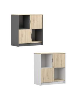 Etajeră cu 2 compartimente și 2 rafturi Joy