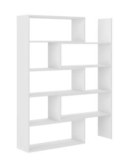 Regał na książki Karol 01 Biały 138x110 cm