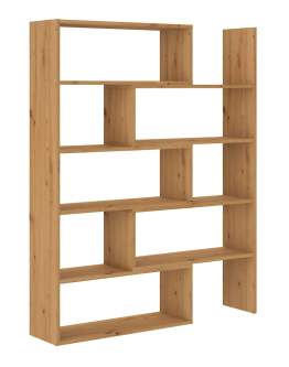 Regał Otwarty Karol 01 Dąb Artisan 138x110 cm