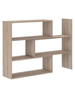 Niski regał otwarty Karol 03 Dąb Sonoma 83x110 cm