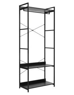 Cuier cu bară și rafturi Rin