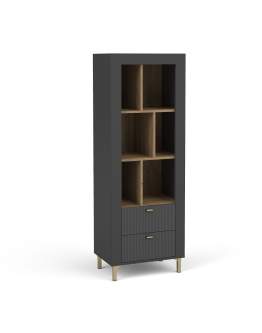 Bibliotecă Mossa Mo4, neagră