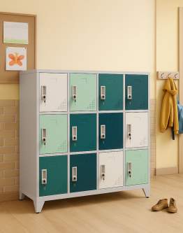 Szafa skrytkowa dziecięca do szatni Rio Green
