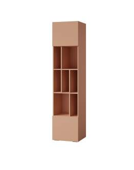 Regał na książki dziecięcy młodzieżowy 45 cm różowy (Lorin 4 kaszmir/alpaca)
