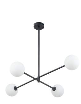 Lampa sufitowa Sarius Black 4 wysoka (4733)